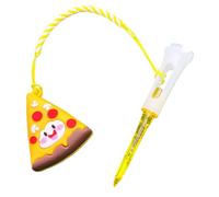 Generico Anti Lost Golf Tee Hanger, Cartoon Tee Ring Holder, Cute Food Theme Design, Secure Clip Attachment, Fun Golf Training Aid, Practice Accessory for Men Women Beginners Pros