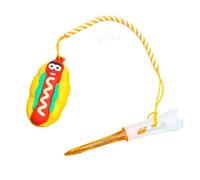 Generico Anti Lost Golf Tee Hanger, Tee Loss Prevention, 3.27 Inches Professionals Cute Food-Themed, Golfer Training Accessory for Practice Men Father Boyfriend Mother Dad Beginners