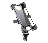 Generico Anti-shake Motorcycle Phone Holder, ABS Bicycle Handlebar Clip, Mobile Mount, Navigation Support, Riding Accessory, Secure Clamp Support