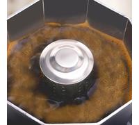 Generico Anti Splash Pot Valve - Stainless Steel Coffee Pot Cap, Reusable Splash Cover | Heat Resistant Replacement Accessory Coffee Maker Guard Kitchen Brewing Tool