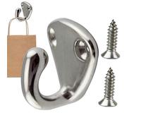 Generico Appendiabiti marino,Gancio pesante per hardware marino in acciaio inossidabile 316 - Gancio a molla Attach Corda Nave Vela Rimorchiatore Nave Hardware Appendiabiti per