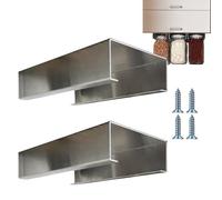 Generico Appendiabiti per barattoli di, scaffale per barattoli di,Organizer per di - Portabarattoli unici da cucina, 2 pezzi, design per sale da pranzo, mense