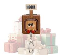 Genérico Appendiabiti per chiavi, portachiavi in legno decorativo per la casa | Hauts Décontractés Élégants à Coupe Ample et Style Tendance pour Blouses Mode - Per uso quotidiano