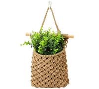 Genérico Appendini per piante in macramè per interni, in cotone ispessito | Portavaso da parete in macramè per balcone, patio, ufficio, portico, corridoio, bagno, cucina