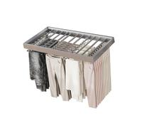 Generico Appendino per pantaloni Porta Pantaloni Estensibile For Guardaroba, Organizer Salvaspazio For, Cassetto Estraibile Nascosto In Lega Di Alluminio For, Regolabile(864-914mm)