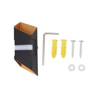 Generico Applique A LED, Alluminio Impermeabile da 10 W, Elevata Resa Cromatica E Antiriflesso, Design con Illuminazione Verso Lalto E Verso Il Basso, Adatta per Uso Interno Ed Esterno