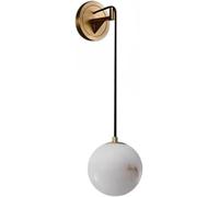 Generico Applique da Parete In Marmo per Corridoio Scala Lampade da Parete Moderne per Interni Decorazione per La Casa (D10Cm H10Cm)