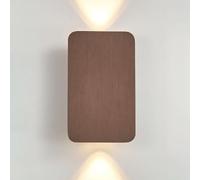 Generico Applique LED da parete 6W Piccolo faretto Up Down Rettangolare, 2 luci Compatible with interni Moderna illuminazione decorativa,lampadario