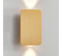 Generico Applique LED da parete 6W Piccolo faretto Up Down Rettangolare, 2 luci Compatible with interni Moderna illuminazione decorativa,lampadario