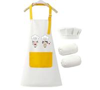 Generico Aprons For Kids, Paint Apron For Kids, Adjustable Coat Craft For Ages 2-12 Baking Painting Cooking Mealtime Classroom Home Garden Kitchen Outdoor School Kindergarten