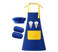 Generico Aprons For Kids, Paint Apron For Kids, Adjustable Coat Craft For Ages 2-12 Baking Painting Cooking Mealtime Classroom Home Garden Kitchen Outdoor School Kindergarten
