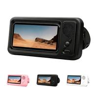 Generico Aqua Play Shower Phone Holder with Speaker, 100% Waterproof/Fog-Proof & Secure 360° Mount, Aquaplays - Waterproof Phone Holders for Bathroom Mirror Bathtub Kitchen (Black)