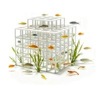 Generico Aquarium Fish Cave - Betta Rest Cave | Shrimp Breeding Shelter