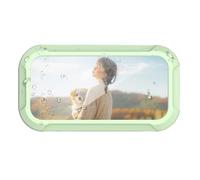 Generico AquaVision Dock Station - mobile con display impermeabile e reattiva al tocco, dotata di pannello di visualizzazione cristallino, supporto adesivo sicuro, scudo anti-vapore, supporto st