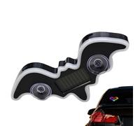 Generico Ar LED Ambient Lights - Bat Shape Solar Powered Interior Decor Lamp, Cordless Colorful Lighting | Decorative Atmosphere Illumination System Easy Install Light For SUVs RVs Trucks Minivans
