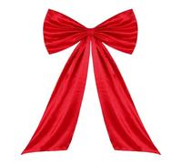 Generico Arc-odi Natale, Fiocco di Natale di Grandi Dimensioni con Lunghi Streamer, Decorazioni Natalizie di Grandi prugno, Ampio Decorazione per la casa con Cravatta, Topper de ll'albero di Natal-e