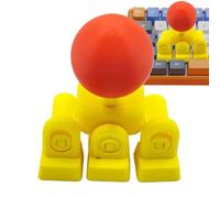 Generico Arcade Joystick Keycaps - 3D Printed Retro Style Mechanical Stick Caps for | Precision Control Adapter Set with PC Keyboard, Esports Tournament for Home Office College Use