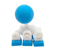 Generico Arcade Joystick Keycaps - 3D Printed Retro Style Mechanical Stick Caps for | Precision Control Adapter Set with PC Keyboard, Esports Tournament for Home Office College Use