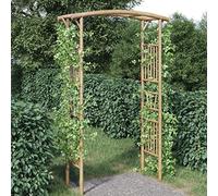 Generico Arco da Giardino per Rose in bambù 118x40x187 cm,Marrone,11.8kg,341746