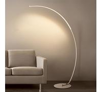 Generico Arco Lampada da Terra Lampada da Terra LED Dimmerabile Camera da Letto Ufficio Piantana con Telecomando per Atmosfera di Festa Lampada Ad Arco per Soggiorno,B
