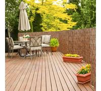 Generico Arella Arelle in Canna bambù 40/65/80/110/140/160 cm di Altezza Recinzione in bambù,Recinzione in canne Naturali,Schermo Privacy in Canna per Esterni Giardino,Dimensioni Personalizzate