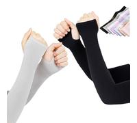 Generico Arm Sleeves,Cooling UV Sun Protection Sports Compression for Men/Women UPF 50+ to Cover Arms Sports Compression Covers (UPF50+A,Thumb)