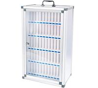 Generico Armadietto per Cellulare, Scatola Porta Cellulare in Acrilico, Supporto per Cellulare da scrivania, Scatola Porta Cellulare da Parete con Serratura, Rivestimento Interno Morbido, Design Port