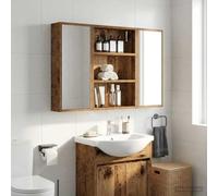 Generico Armadio da Bagno a Muro Legno Vecchio 40 x 10 x 60,5 cm,Armadietti e portaoggetti,Componenti di arredo,Componenti di arredo bagno-889357