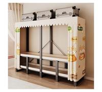 Generico Armadio In Stoffa, Appendiabiti In Tessuto, Guardaroba, Armadios Richiudibile Cabina, Aste Pensili Ripostiglio Per Letto, Per Camera Da Letto Soggiorno(Yellow1,170cm/66.9inch)