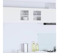 Generico Armadio pensile Riga Bianco 80 x 31 x 40 cm Legno Multistrato,Bianco,14.99kg,884226