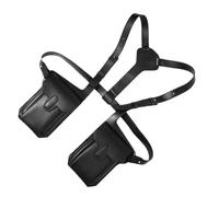 Generico Armpit Bag, Underarm Strap Pouch Men, 5.12x7.87 Inch Fashionable Phone Pouch & Adjustable Strap, Compact Chest Sling for Earphones Keys Travel Festival Daily Use and Outdoor Outfit