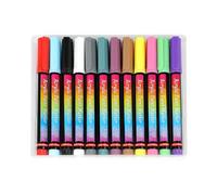 Generico Art Marker Pen Set, Fine Tip Acrylic Painting Markers Pens