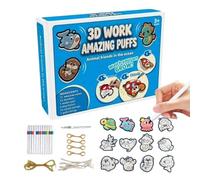 Generico Art Painting Kit | Easy Creative Kit | 12 Pieces | Educational Activity | Drawing Supply | Quick Drying Acrylic Medium | For Boys Girls Teens Students Home School Dorm Classroom Kindergarten