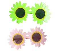 Generico Art the Clown Sunflower Glasses for Terrifier Costume, Sunflower Daisy Glasses, Adult Halloween Role Play, Multicolor (2pcs-r)