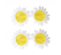 Generico Art the Clown Sunflower Glasses - Terrifier Costume Accessories, Adult Halloween Cosplay Funny Clown Sunglasses (White* 2)