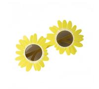 Generico Art the Clown Sunflower Glasses - Terrifier Costume Accessories, Adult Halloween Cosplay Funny Clown Sunglasses (Yellow)