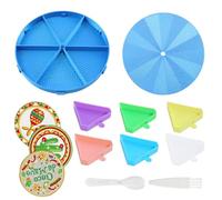 Generico Art Trays - 16cmx1.18 inches | Triangle Bead Sorting Trays | Tŕays for Enthusiasts, Hobbyists, Lovers, Home, Workplace, Craft, Room, Studio