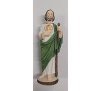 Generico ArteSacraCaravaggio Statua di San Giuda taddeo cm 30 (11,81 inches) in marmo resina decorata a mano di produzione artigianale italiana