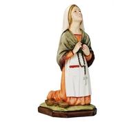 Generico ArteSacraCaravaggio Statua Santa Bernadette di Soubirous, in marmo resina cm 30 (11,81 inches), per interni ed esterni, decorata a mano, produzione artigianale italiana