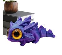 Generico Articulated Axolotl Figurines - 3d Printed Salamander with Big Eyes | 3d Printed Fidget Figurine for Holiday Birthday Gift Home School Desk Workplace Party Decoration