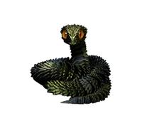 Generico Articulated Snake Model - 3D Animal Ornaments, Flexible Joints Desk Toy Decor For Bedroom Children Room Shelf | Printed Movable Reptile Figurine Sensory Fidget Sculpture