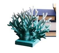 Generico Artificial Coral Statue - Sea Themed Realistic Coastal Resin Decor,Artificial Statue Nautical Decorations | Entrance Wine Cabinet Bathroom Courtyard Shelf