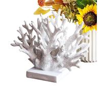 Generico Artificial Coral Statue - Sea Themed Realistic Coastal Resin Decor,Artificial Statue Nautical Decorations | Entrance Wine Cabinet Bathroom Courtyard Shelf