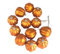 Generico Artificial Decorative Pumpkin - Compact Tabletop Size, Reflective Finish, Lightweight Simulation Material, Seasonal Autumn Aesthetic, Versatile Home Accent | For Living Rooms