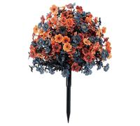 Generico Artificial Flowers with Stakes - Realistic Pumpkin Eyeball Decor