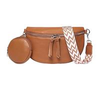 Generico Artificial Leather Sling Bag - Single Shoulder Backpack | Women's Bag with Wide Shoulder Strap | Lightweight Women Sling Bags for Gym, Festival, Travel, Camping, Work, School