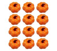 Generico Artificial Pumpkins - 12-Piece Set | Realistic Foam Fall Decor