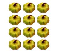 Generico Artificial Pumpkins - 12-Piece Set | Realistic Foam Fall Decor