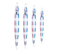 Generico Artificiali da - 4 Pezzi Esche Luminose al Buio con Amo - Set per Esca da,per Pesce Gatto Acque Salate Dolci Barca Crappie Walleye Uomini Adolescenti