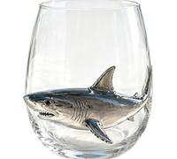 Generico Artisanal Blue Ringed Octopus Glassware, Glass Tumbler